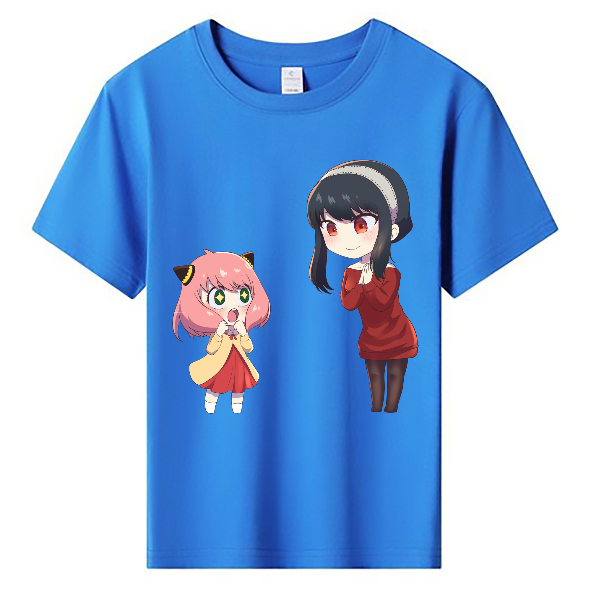 （画像用） SPY×FAMILY间谍家家酒 綿100％キッズTシャツ（フロントプリント）